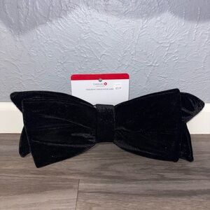Celebrate It Black Velvet Bow